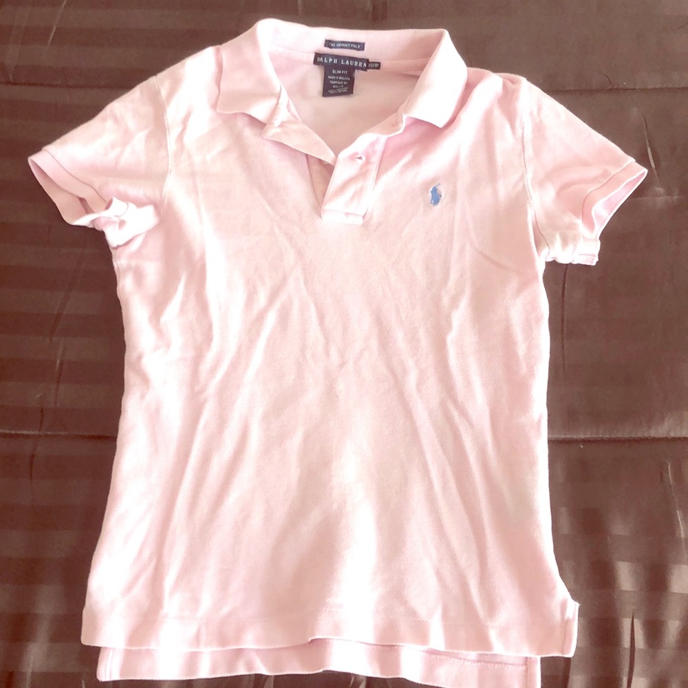 Light pink Ralph Lauren polo